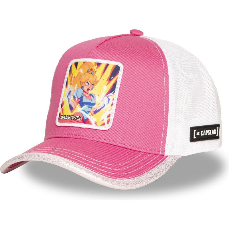 kepure-islenkta-rozine-snapback-pri7-max-power-bros-princese-pic-super-mario-bros-capslab kepure-islenkta-rozine-snapback-pri7-max-power-bros-princese-pic-super-mario-bros-capslab
