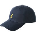 kepure-islenkta-tamsiai-melyna-reguliuojamas-washed-baseball-navy-kangol