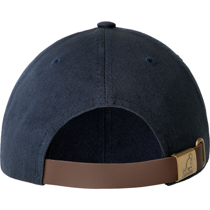 kepure-islenkta-tamsiai-melyna-reguliuojamas-washed-baseball-navy-kangol