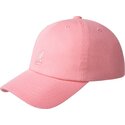 kepure-islenkta-rozine-reguliuojamas-washed-baseball-pepto-kangol