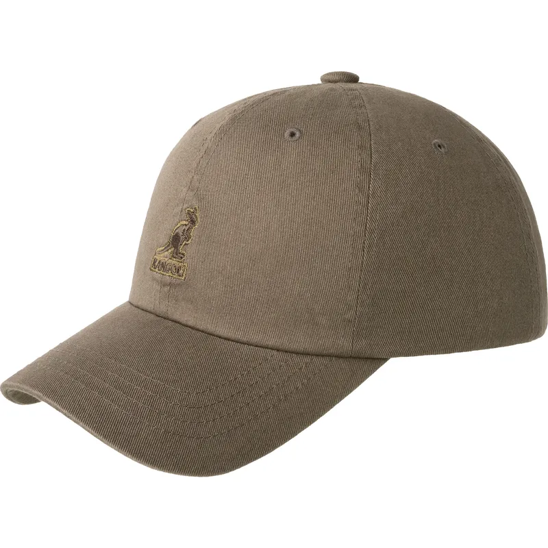 kepure-islenkta-pilka-reguliuojamas-washed-baseball-smog-kangol