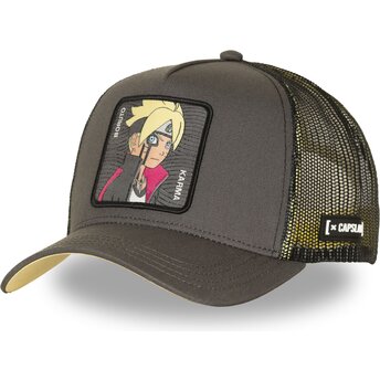 Kepurė išlenkta pilka snapback Karma BOR KAR Boruto Capslab