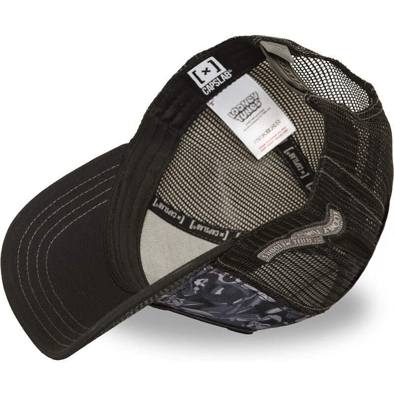 kepure-islenkta-juoda-snapback-loo14-duo-kiskis-bagsis-ir-antinas-lukas-looney-tunes-capslab