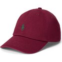 kepure-islenkta-raudona-reguliuojamas-cotton-chino-classic-sport-polo-ralph-lauren