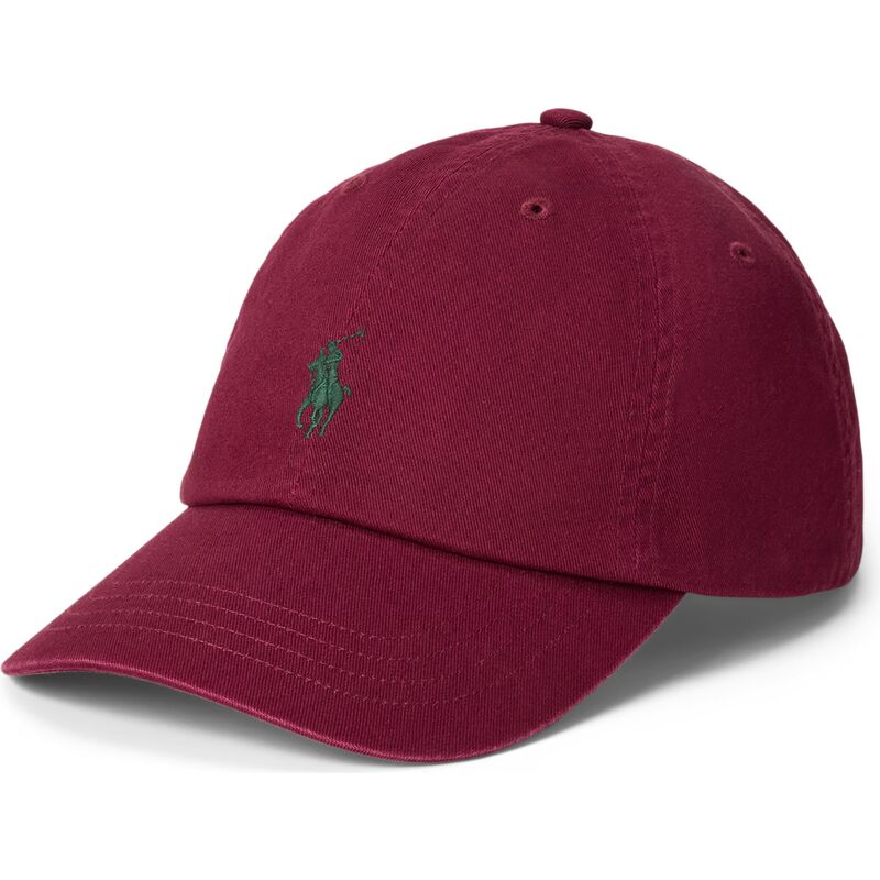 kepure-islenkta-raudona-reguliuojamas-cotton-chino-classic-sport-polo-ralph-lauren