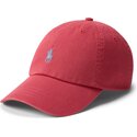 kepure-islenkta-raudona-reguliuojamas-cotton-chino-classic-sport-polo-ralph-lauren