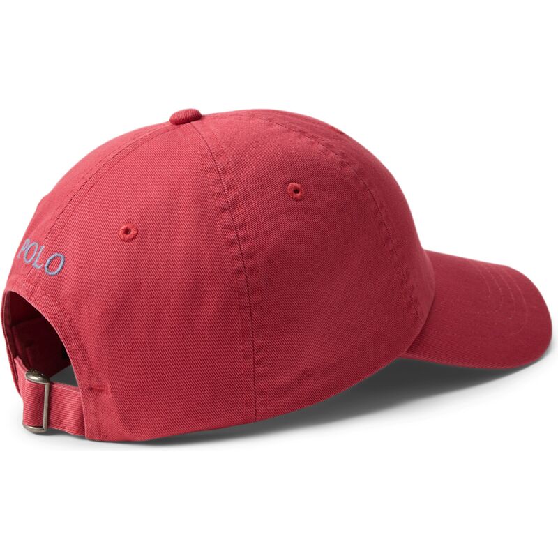 kepure-islenkta-raudona-reguliuojamas-cotton-chino-classic-sport-polo-ralph-lauren