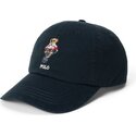 kepure-islenkta-juoda-reguliuojamas-woven-bear-polo-ralph-lauren