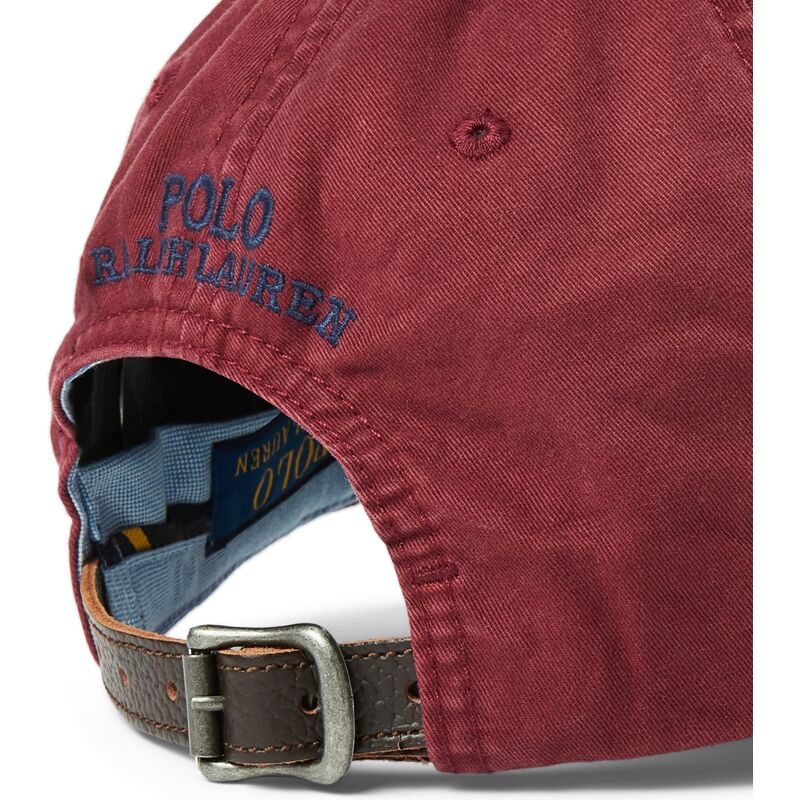 kepure-islenkta-raudona-reguliuojamas-classic-sport-rich-ruby-polo-ralph-lauren