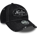 kepure-islenkta-juoda-reguliuojamas-9twenty-a-frame-distress-new-era