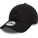 kepure-islenkta-juoda-reguliuojamas-9twenty-league-essential-los-angeles-dodgers-mlb-new-era