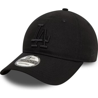 Kepurė išlenkta juoda reguliuojamas 9TWENTY League Essential Los Angeles Dodgers MLB New Era