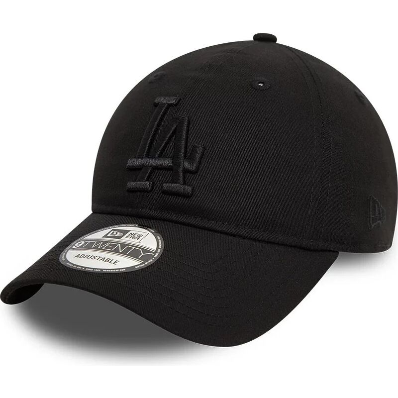 kepure-islenkta-juoda-reguliuojamas-9twenty-league-essential-los-angeles-dodgers-mlb-new-era