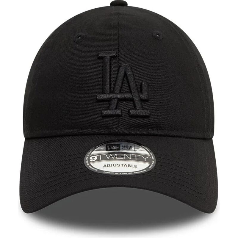 kepure-islenkta-juoda-reguliuojamas-9twenty-league-essential-los-angeles-dodgers-mlb-new-era