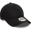 kepure-islenkta-juoda-reguliuojamas-9twenty-league-essential-los-angeles-dodgers-mlb-new-era