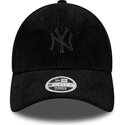kepure-islenkta-juoda-reguliuojamas-9forty-cord-new-york-yankees-mlb-new-era