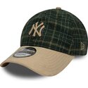 kepure-islenkta-zalia-reguliuojamas-9twenty-mix-check-new-york-yankees-mlb-new-era