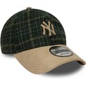 kepure-islenkta-zalia-reguliuojamas-9twenty-mix-check-new-york-yankees-mlb-new-era