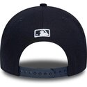 kepure-islenkta-tamsiai-melyna-snapback-9forty-m-crown-cord-visor-new-york-yankees-mlb-new-era