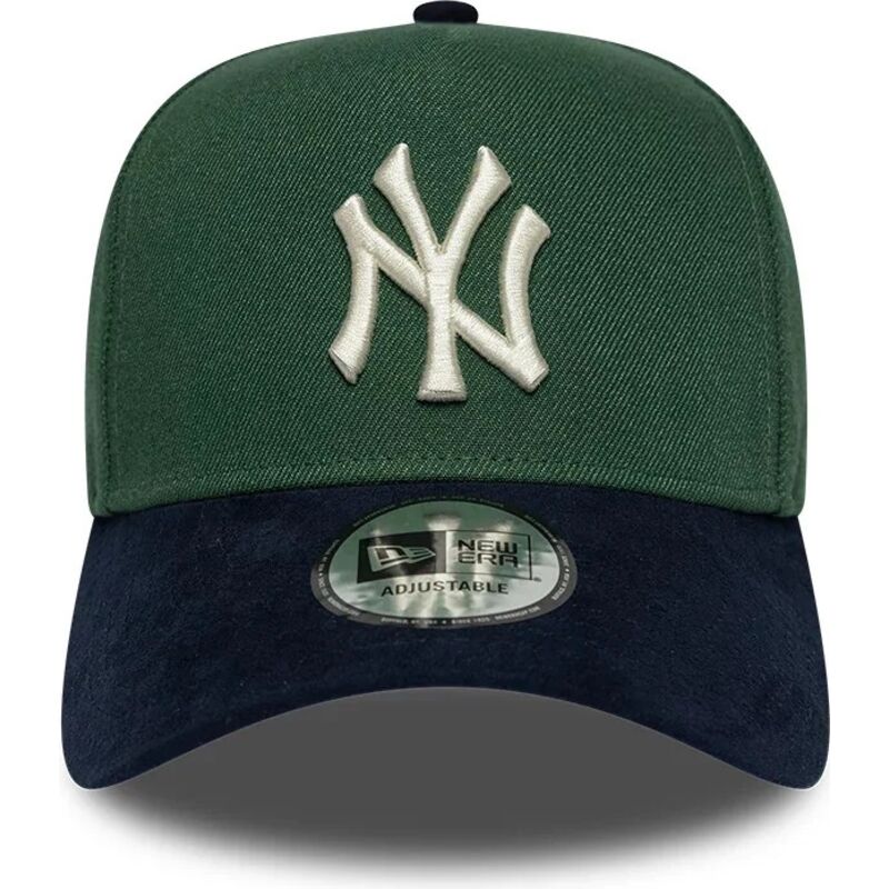 kepure-islenkta-zalia-snapback-9forty-e-frame-suede-visor-new-york-yankees-mlb-new-era