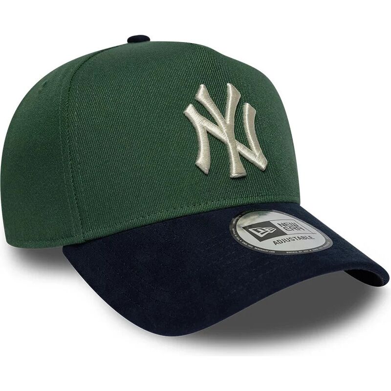 kepure-islenkta-zalia-snapback-9forty-e-frame-suede-visor-new-york-yankees-mlb-new-era
