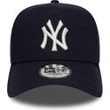 kepure-islenkta-tamsiai-melyna-snapback-9forty-e-frame-mythical-icon-new-york-yankees-mlb-new-era