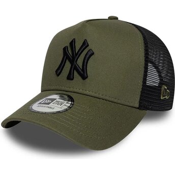 Kepurė išlenkta žalia snapback A Frame League Essential New York Yankees MLB New Era