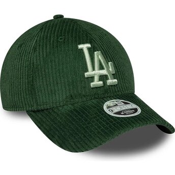 Kepurė išlenkta žalia snapback 9FORTY M-Crown Chunky Cord Los Angeles Dodgers MLB New Era