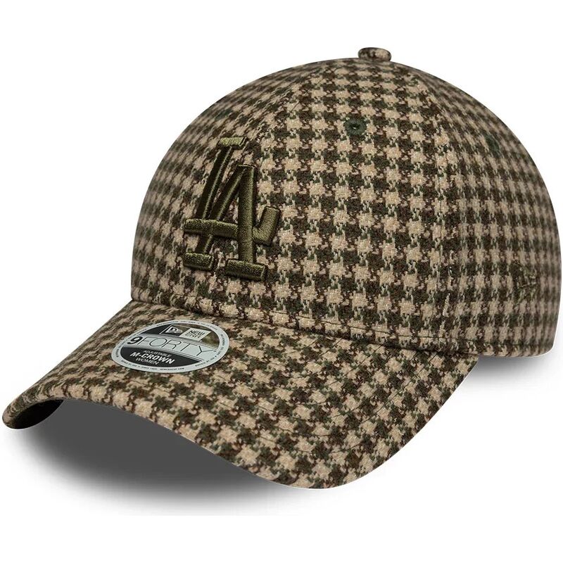 kepure-islenkta-zalia-reguliuojamas-9forty-m-crown-houndstooth-los-angeles-dodgers-mlb-new-era