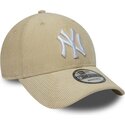 kepure-islenkta-smelio-snapback-9forty-entry-cord-new-york-yankees-mlb-new-era