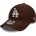 kepure-islenkta-ruda-snapback-9forty-entry-cord-los-angeles-dodgers-mlb-new-era
