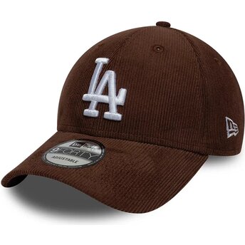 Kepurė išlenkta ruda snapback 9FORTY Entry Cord Los Angeles Dodgers MLB New Era