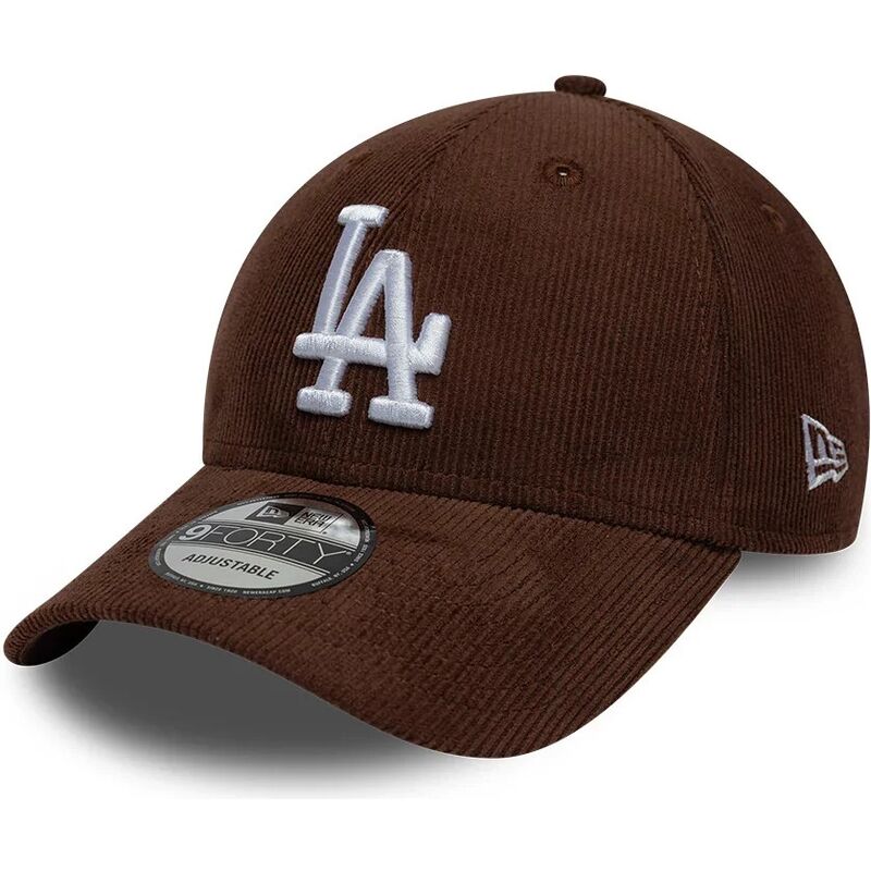 kepure-islenkta-ruda-snapback-9forty-entry-cord-los-angeles-dodgers-mlb-new-era