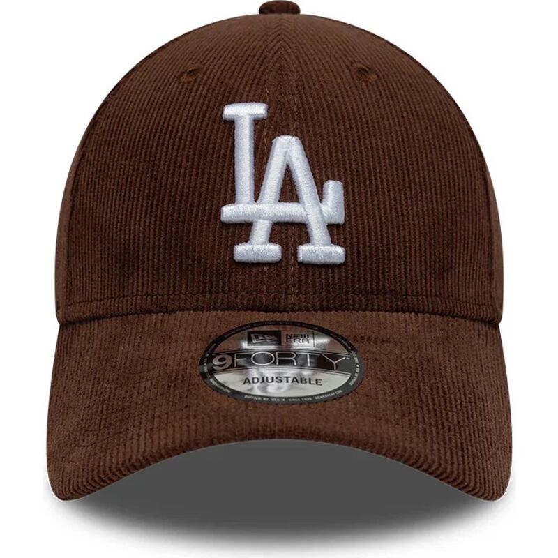 kepure-islenkta-ruda-snapback-9forty-entry-cord-los-angeles-dodgers-mlb-new-era