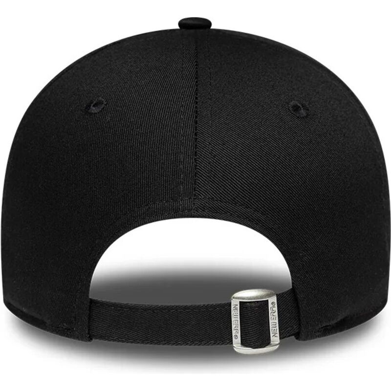 kepure-islenkta-juoda-reguliuojamas-9forty-infill-new-york-yankees-mlb-new-era