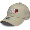 kepure-islenkta-smelio-reguliuojamas-9forty-fruit-icon-strawberry-new-york-yankees-mlb-new-era
