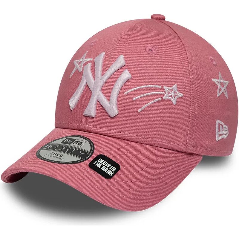 kepure-islenkta-rozine-reguliuojamas-vaikams-9forty-space-new-york-yankees-mlb-new-era