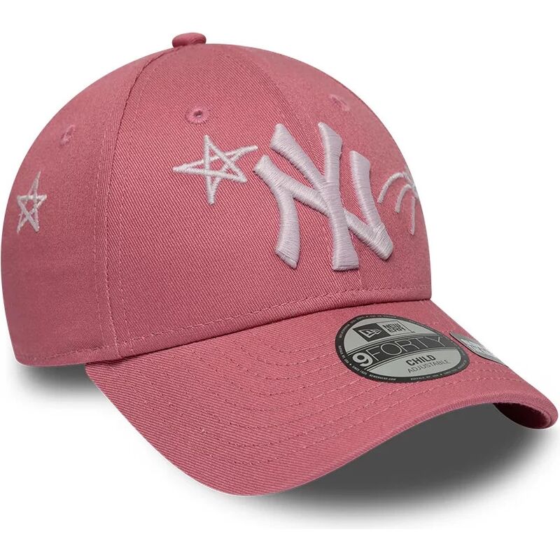 kepure-islenkta-rozine-reguliuojamas-vaikams-9forty-space-new-york-yankees-mlb-new-era