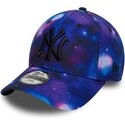 kepure-islenkta-ivairiaspalvis-snapback-vaikams-9forty-all-over-print-space-new-york-yankees-mlb-new-era