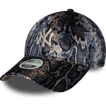 Kepurė išlenkta įvairiaspalvis reguliuojamas 9FORTY Snake Print New York Yankees MLB New Era