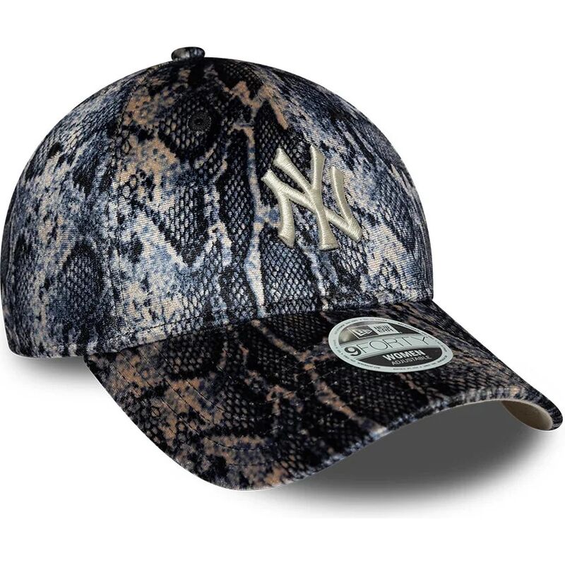 kepure-islenkta-ivairiaspalvis-reguliuojamas-9forty-snake-print-new-york-yankees-mlb-new-era