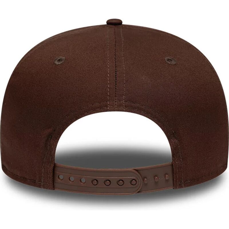 kepure-plokscia-ruda-snapback-9fifty-original-fit-league-essential-new-york-yankees-mlb-new-era