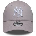 kepure-islenkta-violetine-reguliuojamas-vaikams-9forty-league-essential-new-york-yankees-mlb-new-era