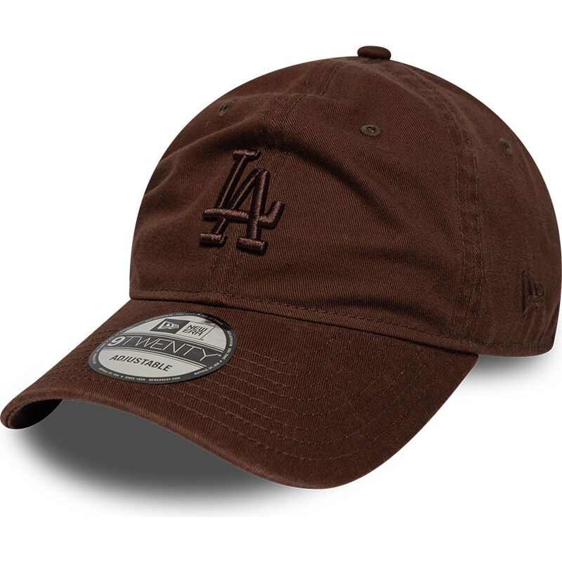 kepure-islenkta-ruda-reguliuojamas-9twenty-washed-midi-los-angeles-dodgers-mlb-new-era