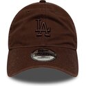 kepure-islenkta-ruda-reguliuojamas-9twenty-washed-midi-los-angeles-dodgers-mlb-new-era