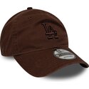 kepure-islenkta-ruda-reguliuojamas-9twenty-washed-midi-los-angeles-dodgers-mlb-new-era