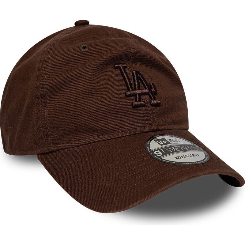 kepure-islenkta-ruda-reguliuojamas-9twenty-washed-midi-los-angeles-dodgers-mlb-new-era