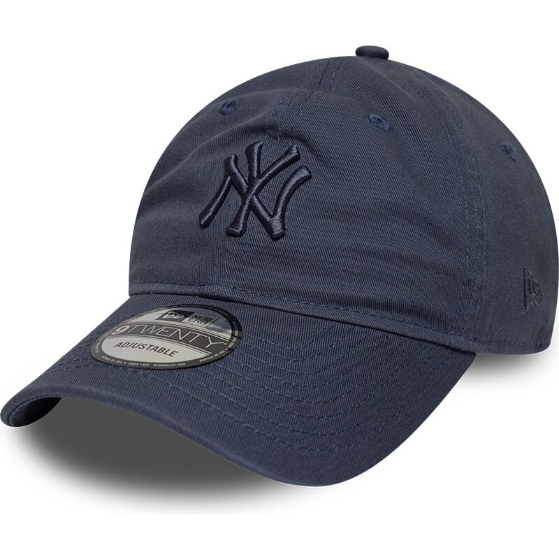 kepure-islenkta-melyna-reguliuojamas-9twenty-washed-midi-new-york-yankees-mlb-new-era