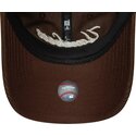 kepure-islenkta-ruda-reguliuojamas-9twenty-cord-script-new-york-yankees-mlb-new-era
