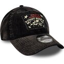 kepure-islenkta-juoda-reguliuojamas-9twenty-patch-acid-cord-hot-rods-new-era